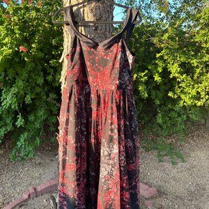 K Lessman Floral Dress